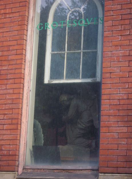 gargoyle store window