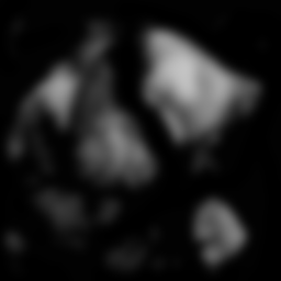 Terrain Smoothed with Gaussian Blur