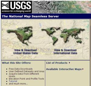 USGS Seamless Server