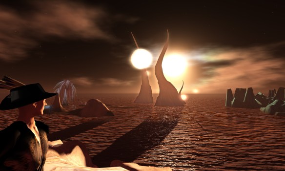 screenshot while exploring Opensim