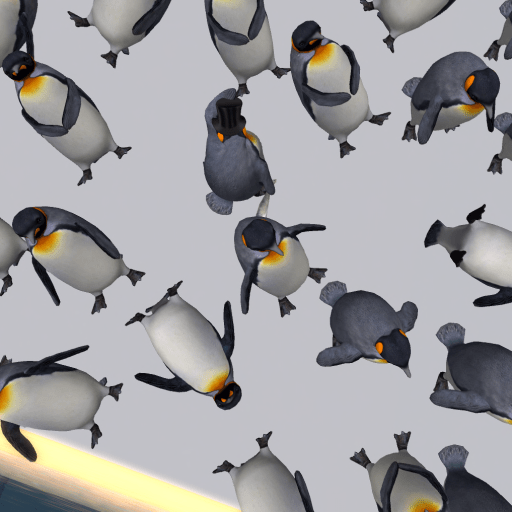 Penguin Mosh Pit Pathfinder Virtual Worlds